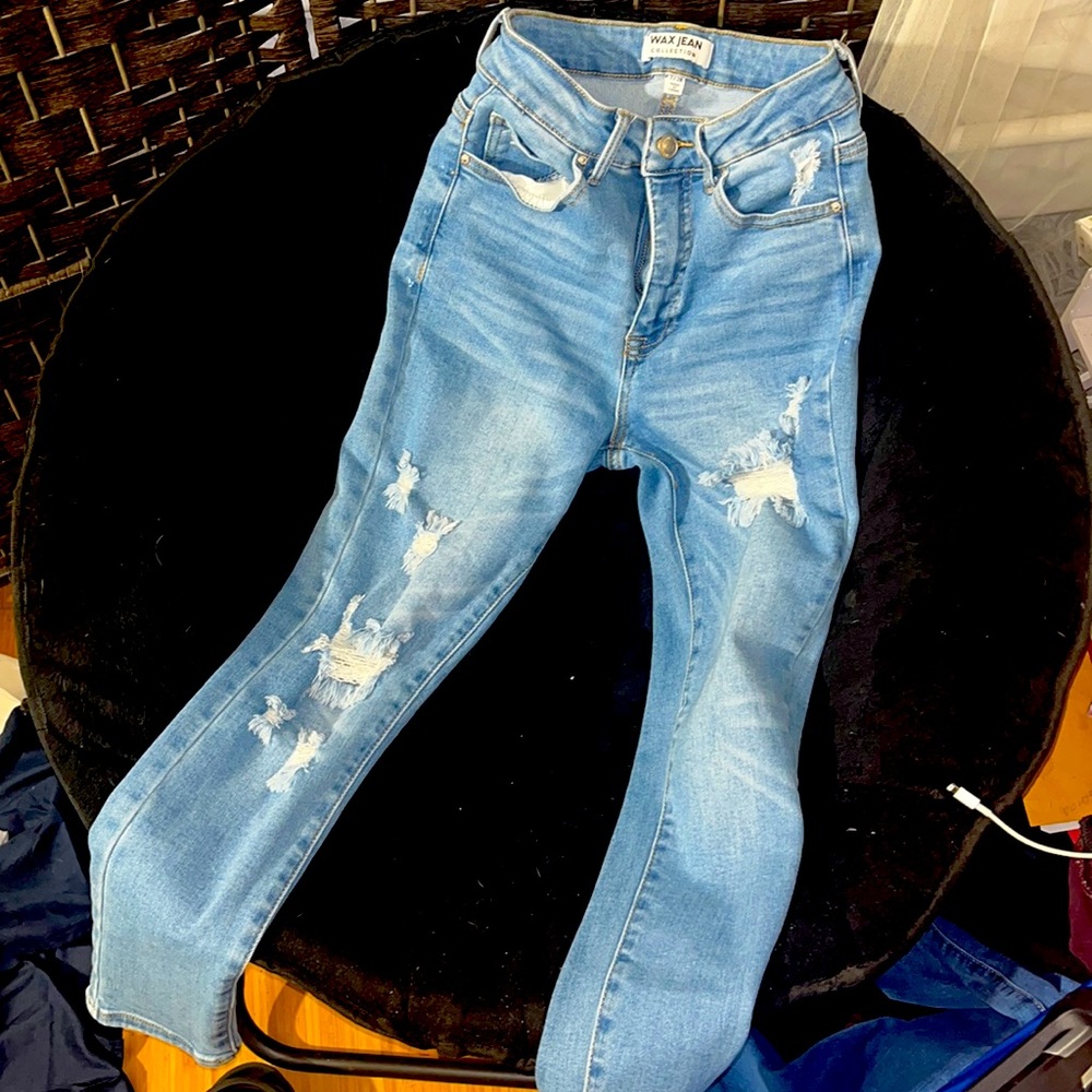 Wax Jean Blue Jeans Size 7/28